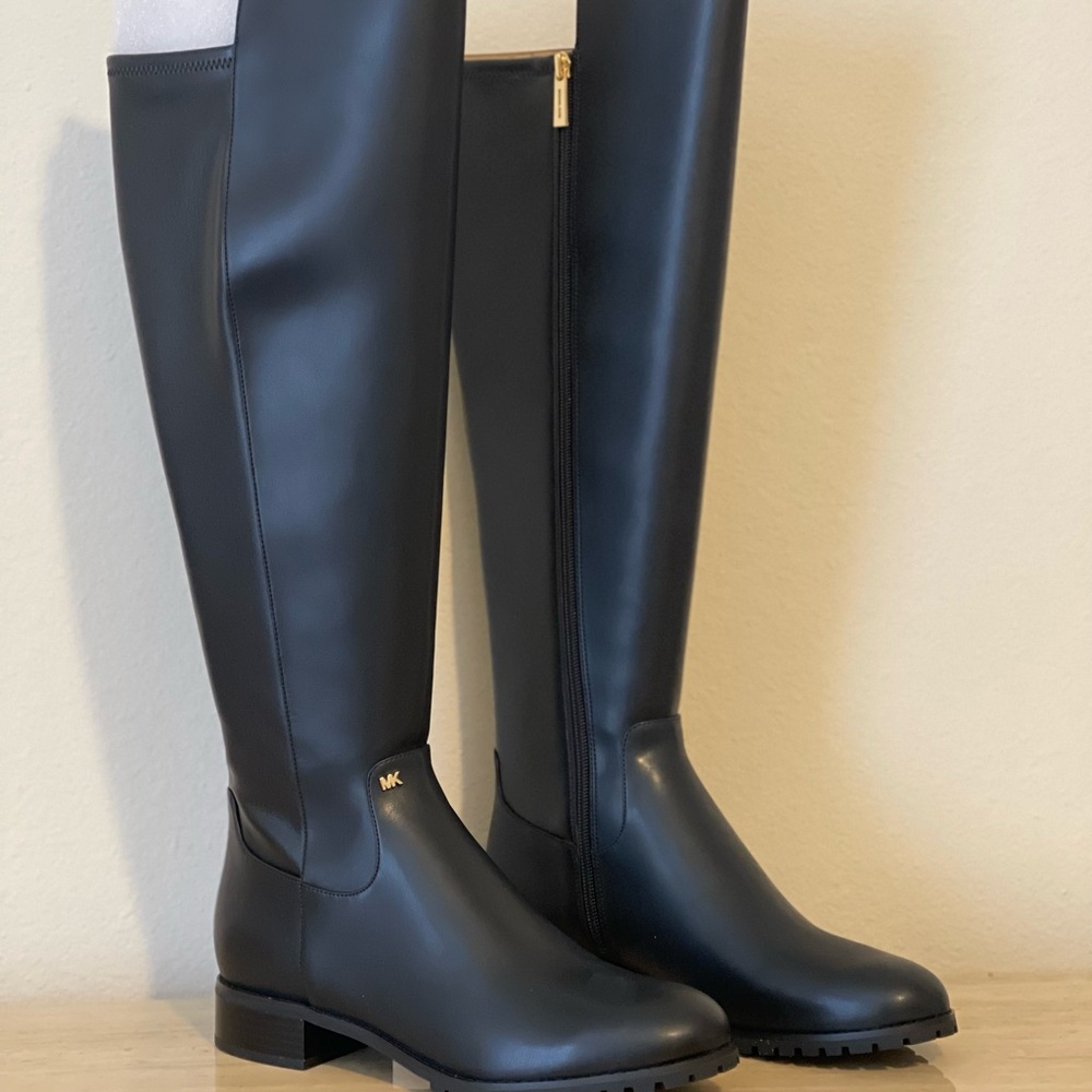 Michael Kors Black Over the Knee Boots